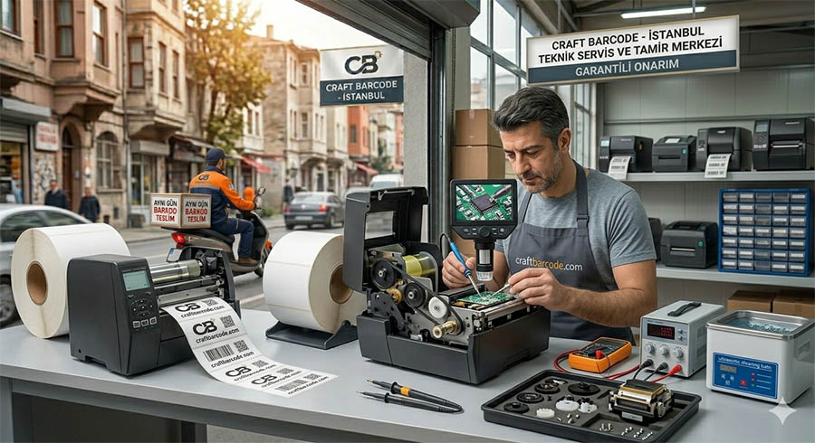 Barkod Yazıcı Tamiri