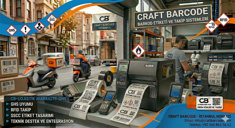 Lojistik Barkod Etiketi