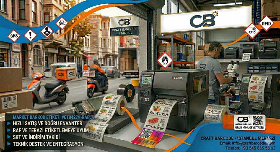 Market Barkod Etiketi