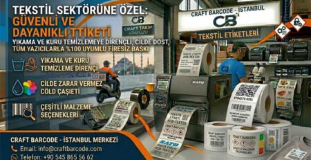 Tekstil Barkod Etiketi