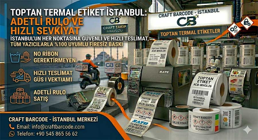 Toptan Termal Etiket İstanbul
