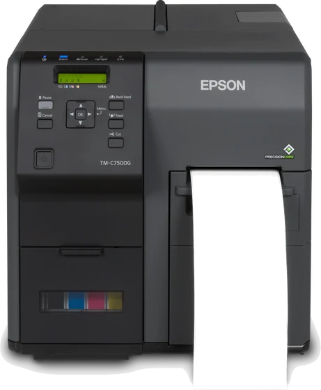 Epson ColorWorks endüstriyel renkli etiket yazıcı