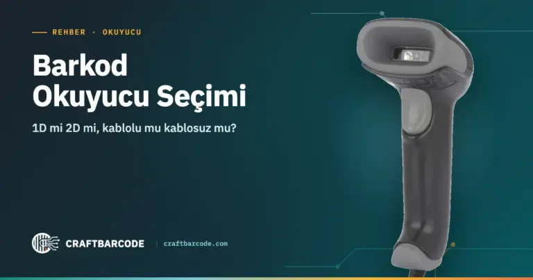 Barkod Okuyucu Nedir? 1D, 2D ve Kablosuz Seçimi