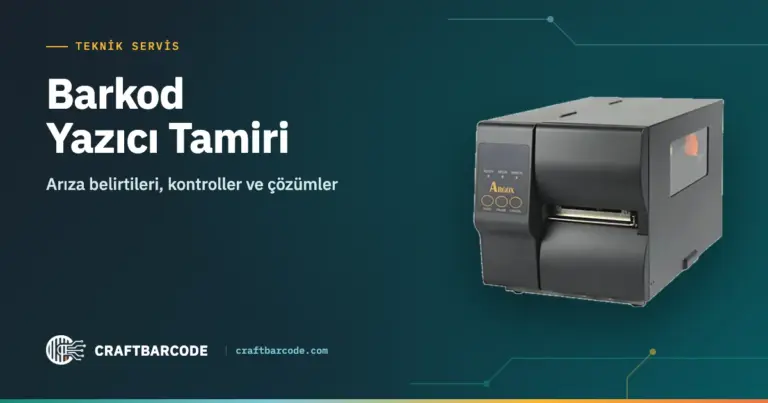 Barkod Yazıcı Tamiri: Arıza Belirtileri ve Çözümleri