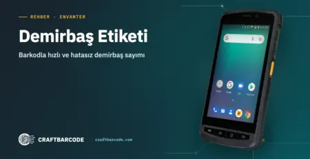 Demirbaş Etiketi — Barkodla hızlı ve hatasız demirbaş sayımı