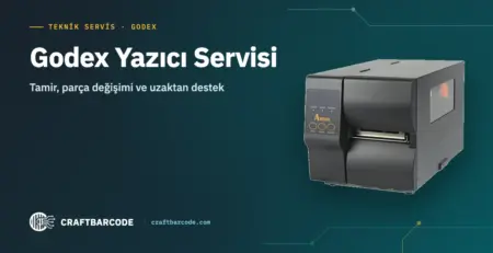 Godex Yazıcı Servisi — Tamir, parça değişimi ve uzaktan destek