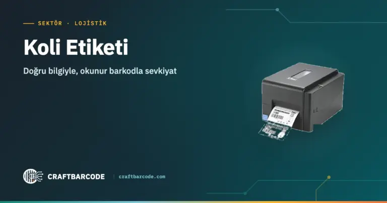 Koli Etiketi: İçerik, Sevkiyat ve Barkod