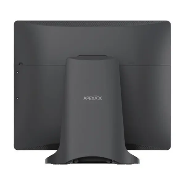 Posbank APEXA X-1500R Çift Ekranlı Dokunmatik POS Bilgisayar (Intel N97, 8 GB / 128 GB) - arkadan