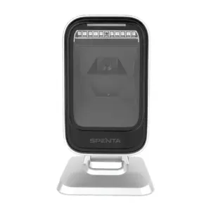 Spenta ST-5401 Masa Tipi 2D Karekod Okuyucu (USB + RS232, Gümüş)