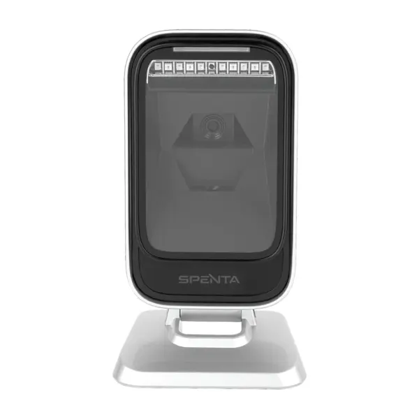 Spenta ST-5401 Masa Tipi 2D Karekod Okuyucu (USB + RS232, Gümüş)