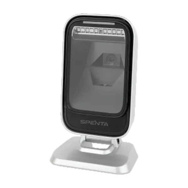 Spenta ST-5401 Masa Tipi 2D Karekod Okuyucu (USB + RS232, Gümüş) - görsel 2